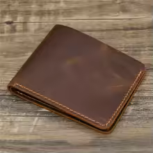 Men's Leather Bifold Wallet